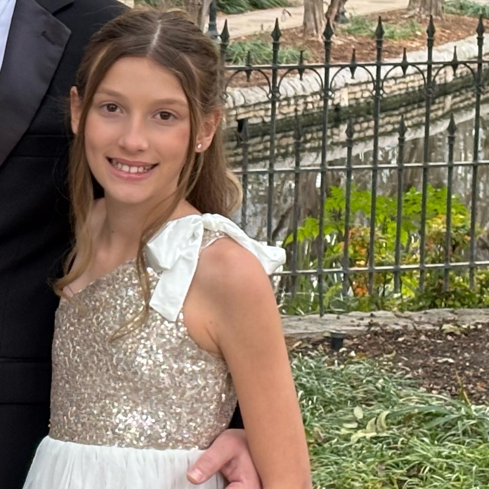Beautiful dress worn as a flower girl